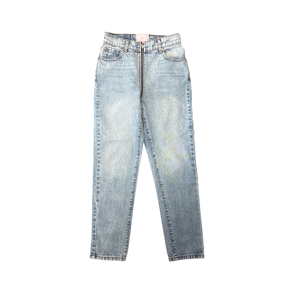 Revice Zipper Women's Light Blue Jeans - size 26